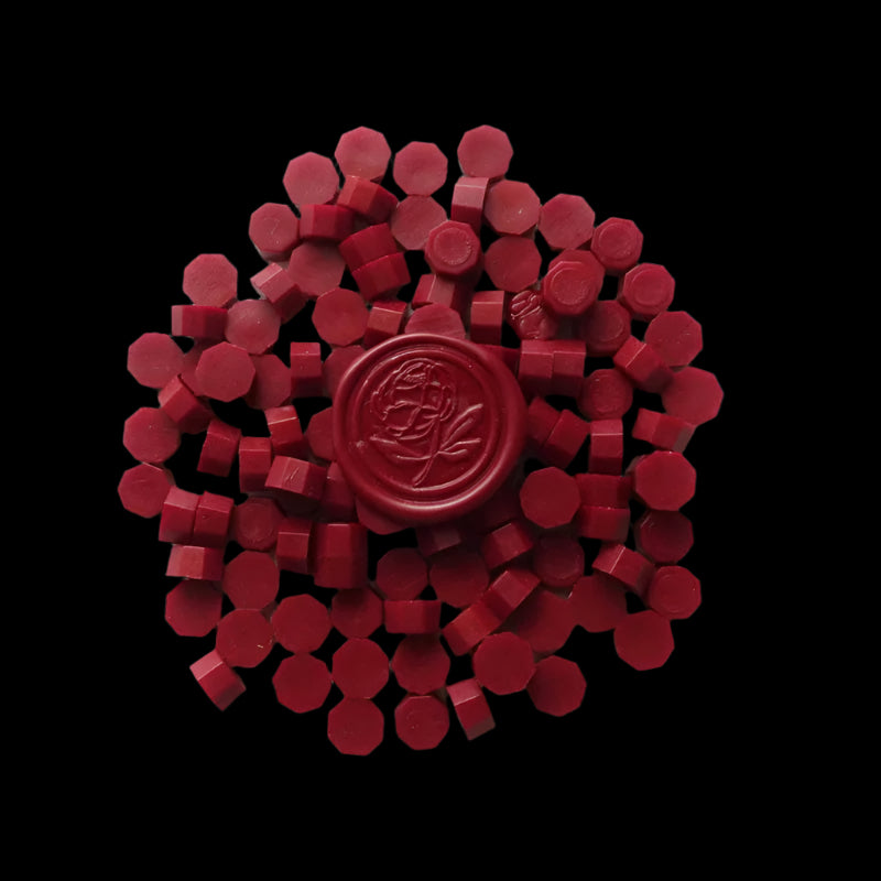 Sealing Wax Beads - Deep Crimson