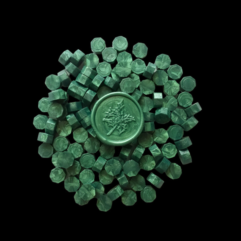 Sealing Wax Beads - Forest Green