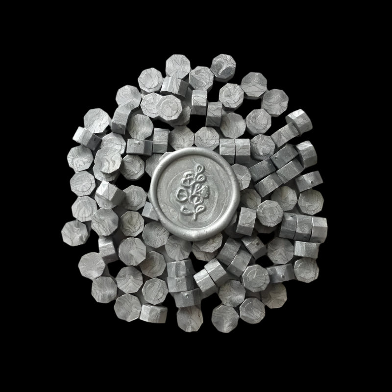 Sealing Wax Beads - Silver