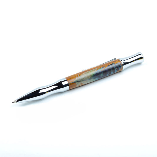 Bespoke Artisanal Ballpoint Pen - "Birds of a Feather"