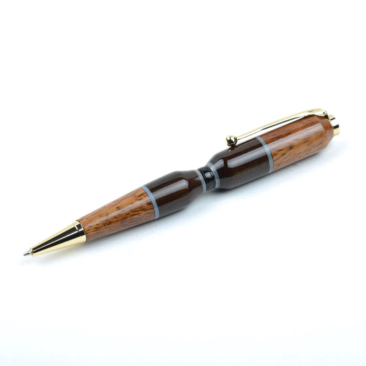 Bespoke Artisanal Ballpoint Pen - "Triple Tribute"