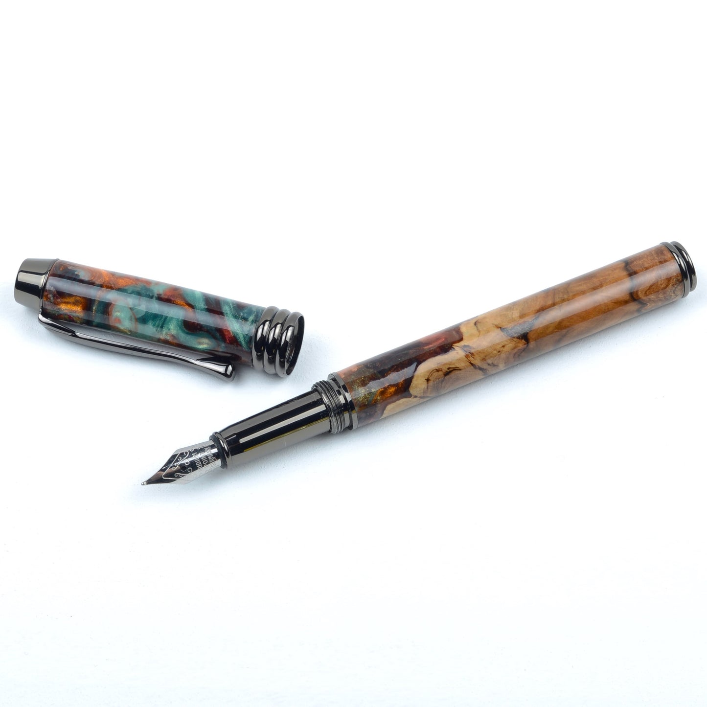 Bespoke Artisanal Fountain Pen - "Cudgegong River"