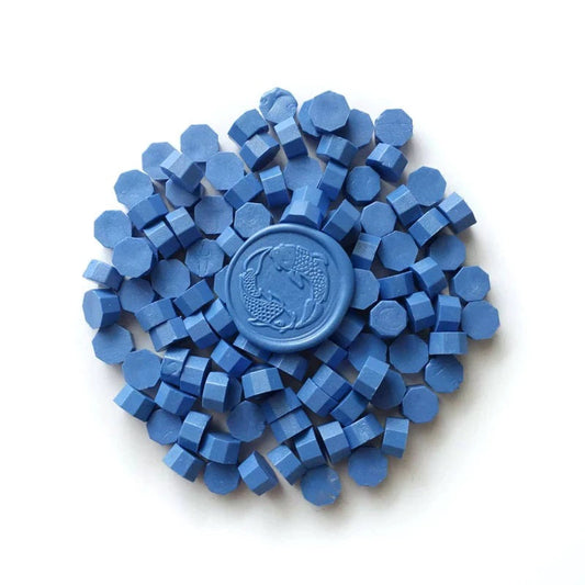 Sealing Wax Beads - Azure Blue