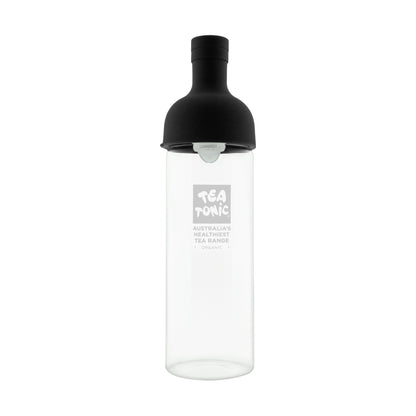 Glass Tea Infusing Wine Bottle - Black