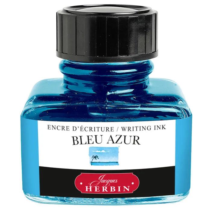 Writing Ink - "Bleu Azur" (Azure Blue)