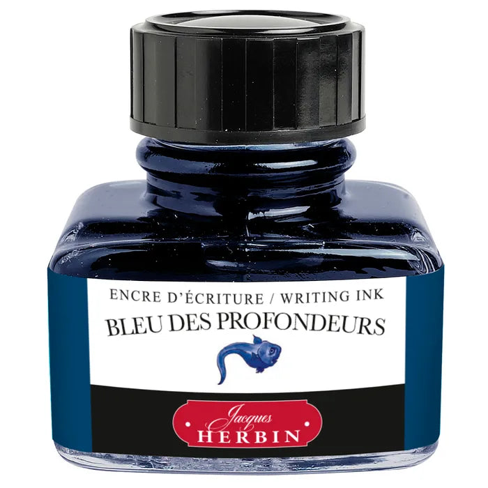 Writing Ink - "Bleu Des Profondeurs" (Deep Blue)