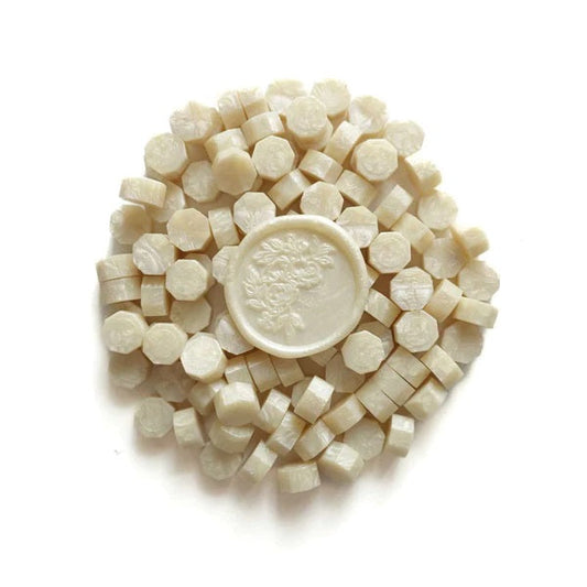 Sealing Wax Beads - Cream