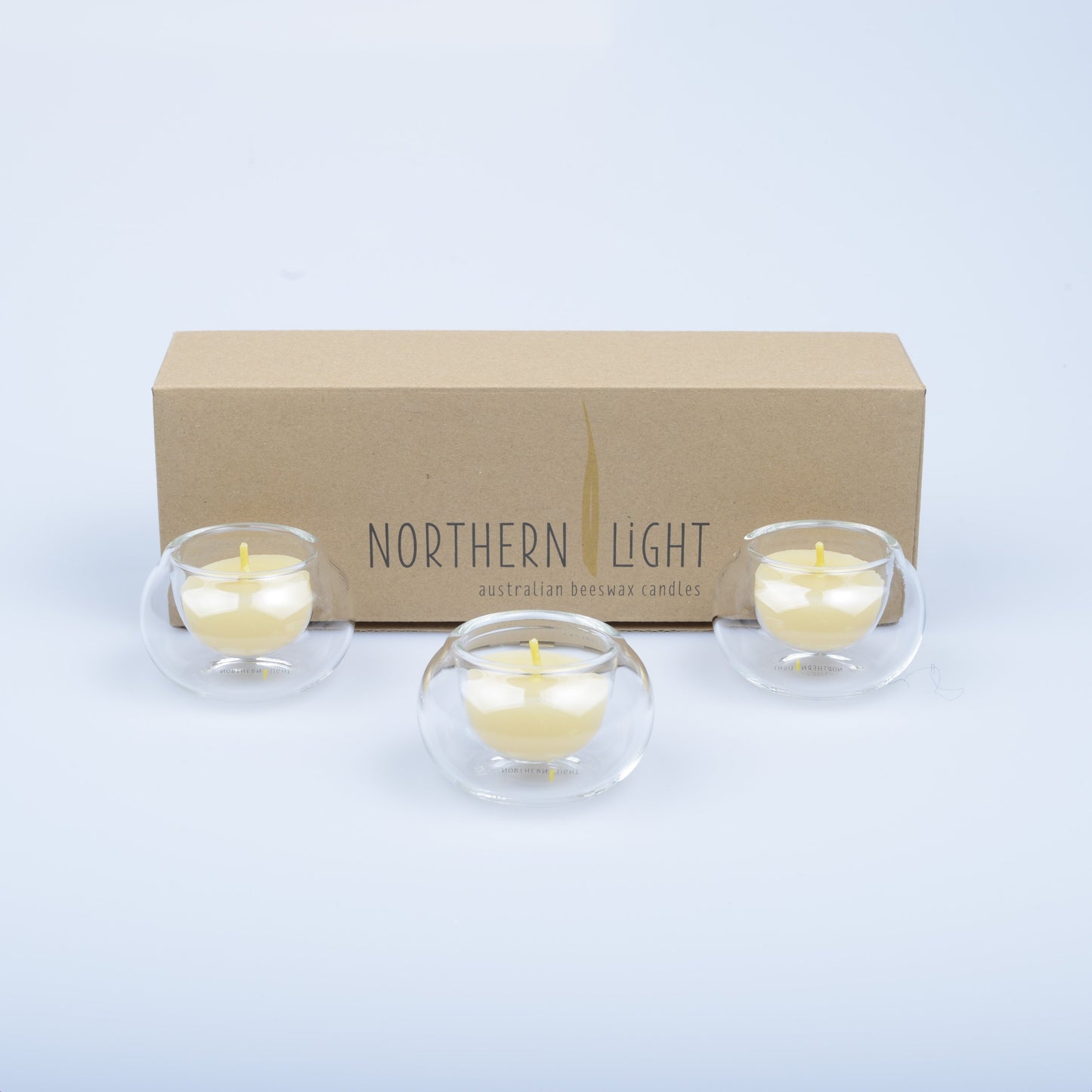 Tealight - Set of 3 Light Bubbles