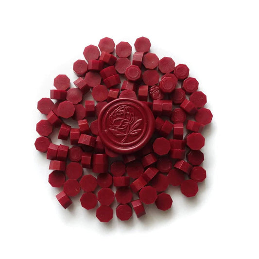 Sealing Wax Beads - Deep Crimson