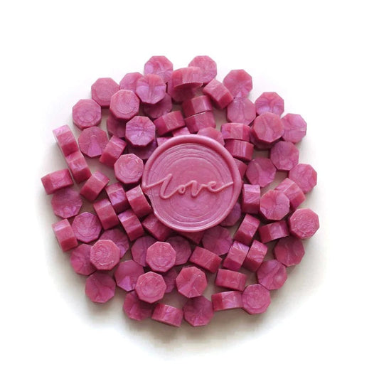 Sealing Wax Beads - Fuchsia Pink