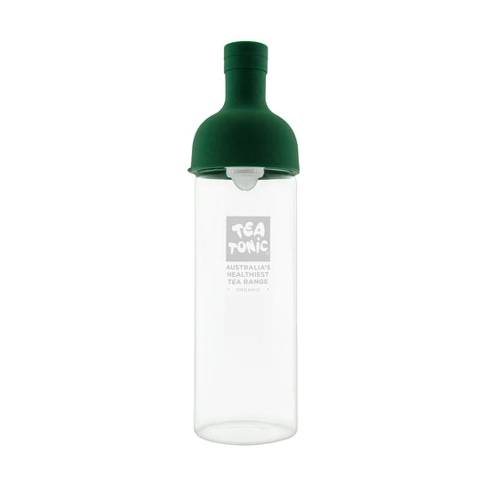 Glass Tea Infusing Wine Bottle - Green