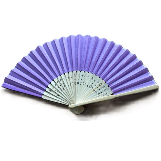 Personal Fan - Light Purple - Silk