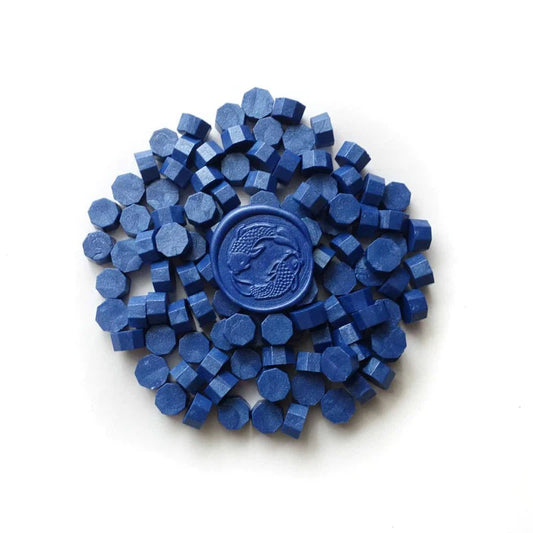 Sealing Wax Beads - Marine Blue