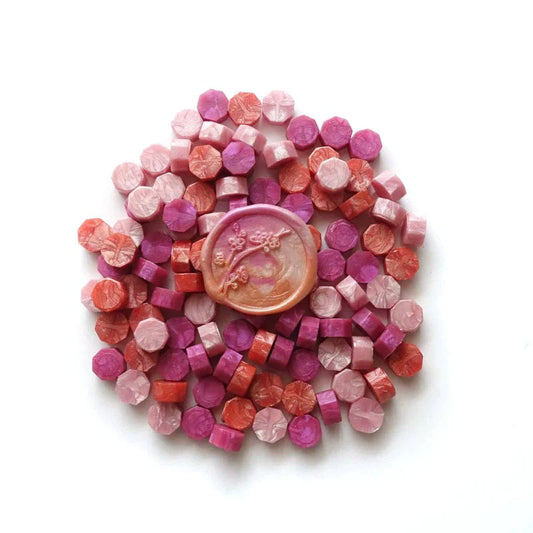 Sealing Wax Beads - Mixed Bright Pinks