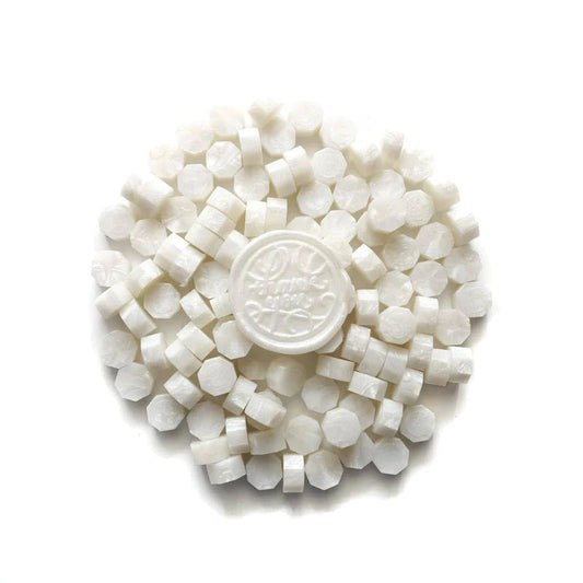 Sealing Wax Beads - Pearl White
