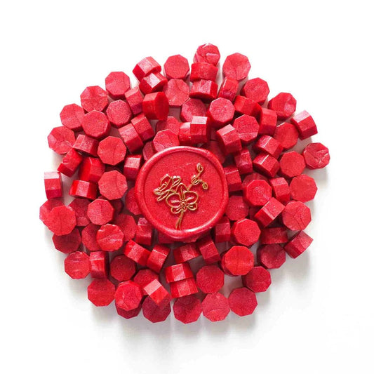 Sealing Wax Beads - Scarlet Red
