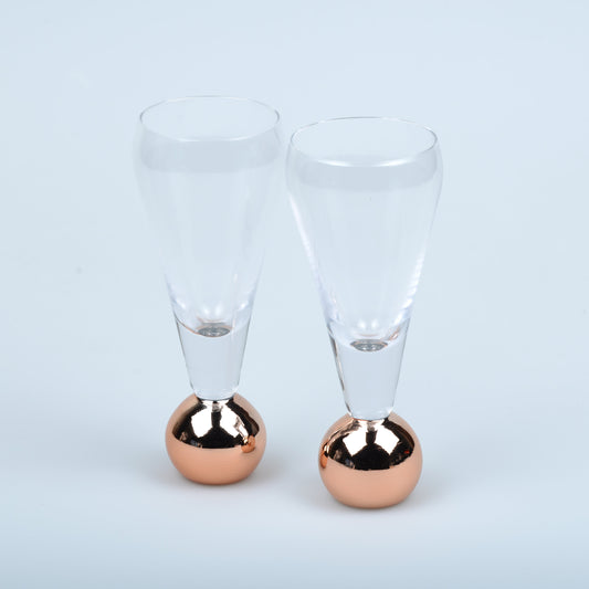 Stemless Champagne Glasses