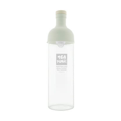 Glass Tea Infusing Wine Bottle - White